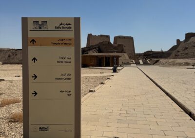 Temple of Edfu Entrance